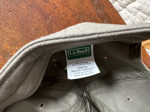 Vintage LL Bean Hunting Herren Dad Cap Low Profile Baseballmütze Einheitsgröße Herren - Bild 6 von 7
