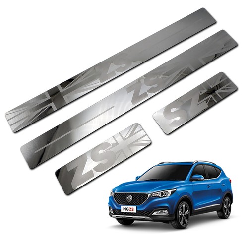 Stainless Scuff Plate Sill Door Fits MG MG ZS Hatchback 2017 - 2019 ...