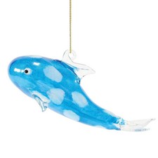 Orca Blue Whale Glass Ornament 4057728