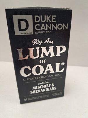 Duke Cannon 10oz Lump of Coal Soap Brick (01HOLIDAYCOAL1)