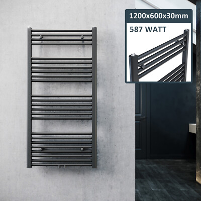 Sonni Badheizkörper Handtuchtrockner Handtuchheizkörper Bad Badzimmer 1200x600mm