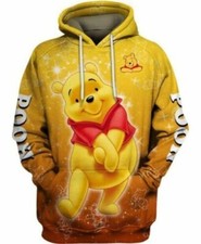 Love Winnie The Pooh 3D HOODIE All Over Print Mother Day Gift Us Size Best Price