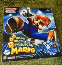 Nintendo GameCube Dance Dance Revolution w/s Mario D・D・R Used Japan Import Boxed