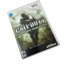 Call of Duty: Modern Warfare Reflex Edition Nintendo Wii 2009 Rated M Mature 17+