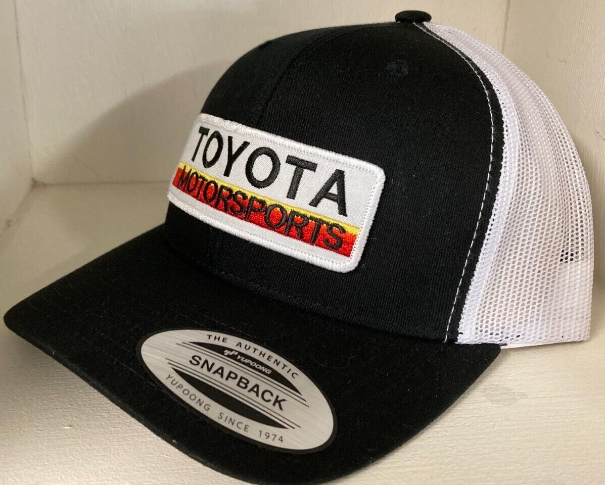TOYOTA Motorsports SNAPBACK TRUCKER Hat Cap Classic New! TRD Supra