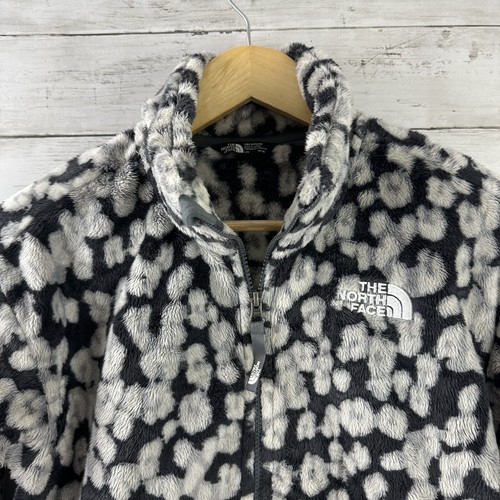 The North Face Black Full zip Osolita fleece cropped jacket Girls Size L (14-16) - Picture 2 of 12