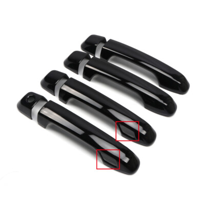 For Toyota 4Runner N280 2010-2021 Keyless Door Handle Overlays