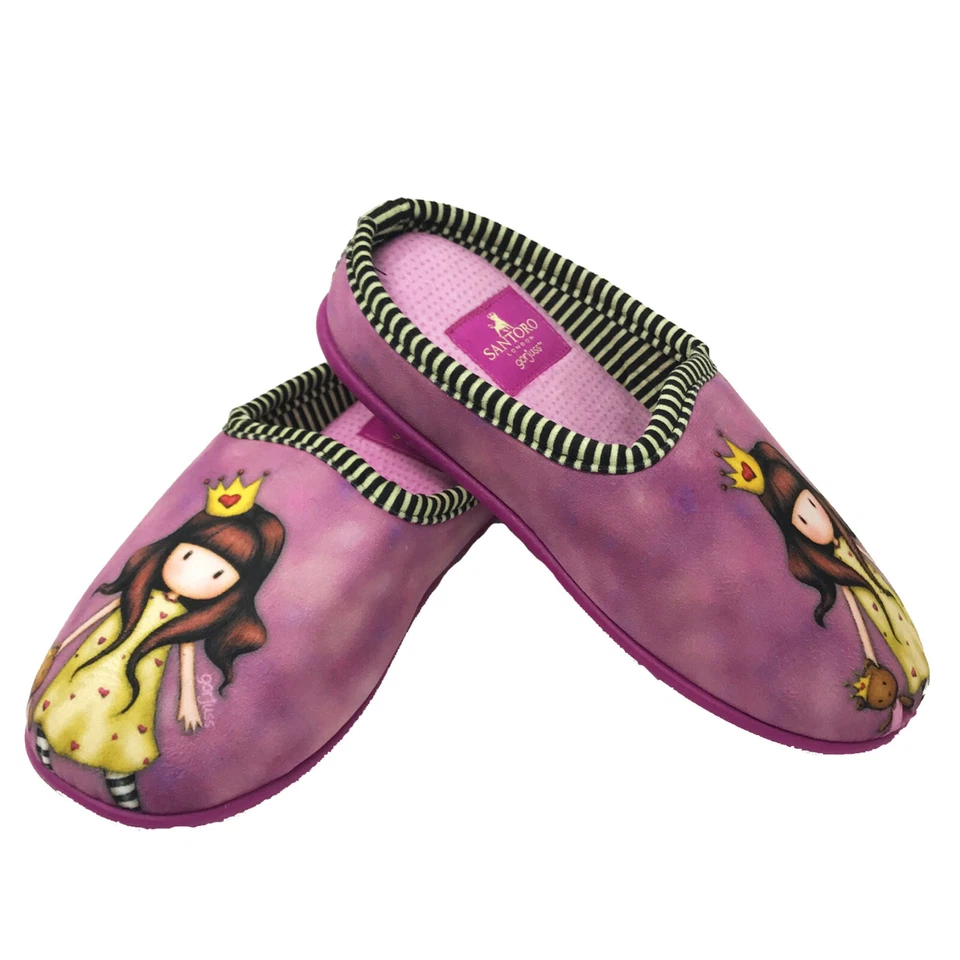 SANTORO GORJUSS PANTOFOLE,PANTOFOLE BAMBINA RAGAZZA,PANTOFOLE SANTORO,FUCSIA - Immagine 2 di 2