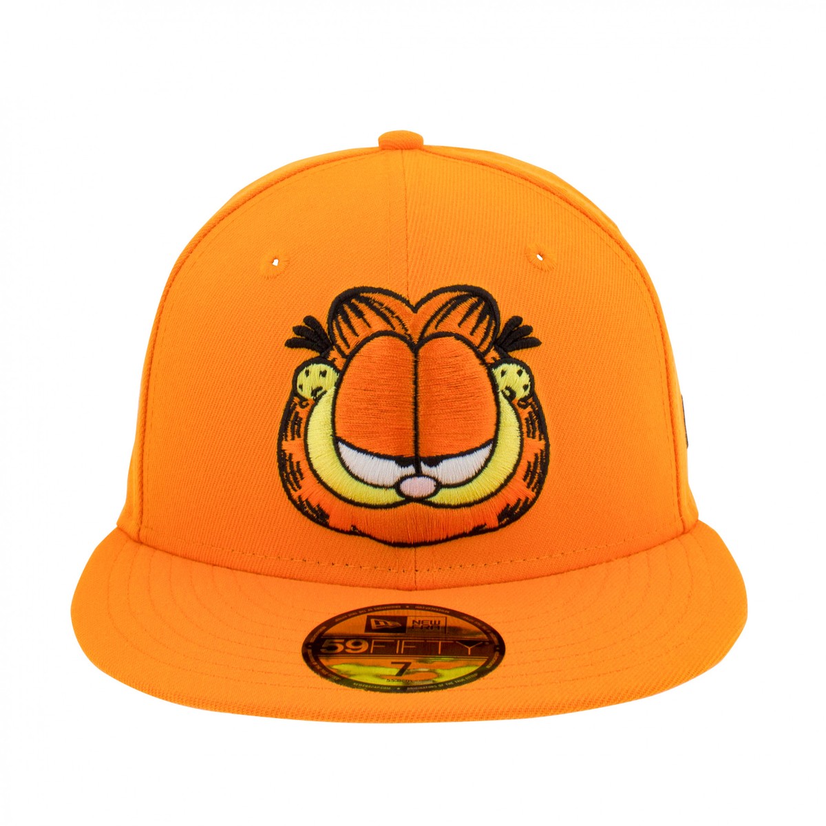 Garfield Grin New Era 59Fifty Fitted Hat Orange | eBay