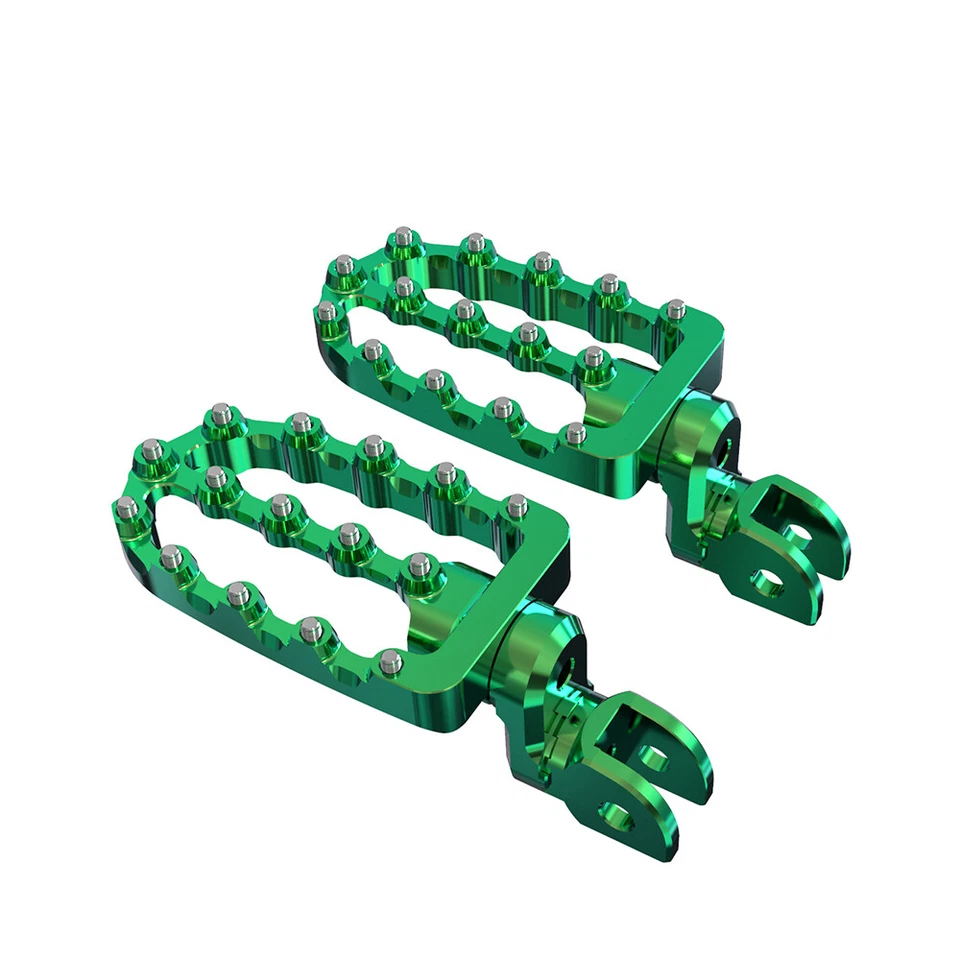 for KAWASAKI KLX250S KLX250SF KLX300R Motorcycle Foot Pegs Pedals Rests Footrest - Image 4 of 4