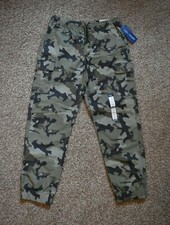 NWT Youth Boys JCP Arizona Jean Co. Camouflage/Camo Flex Joggers/Pants Size 14