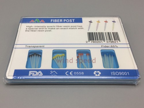 Dental Quartz Resin Fiber Post Straight/Screw Root Canal Pins 1.0-1.8mm+Drills - Picture 7 of 17