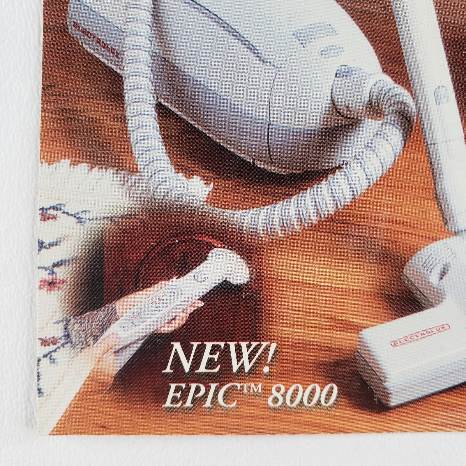 Electrolux Vacuum Cary Illinois Postcard 1990s Salesman Trade Card Ad