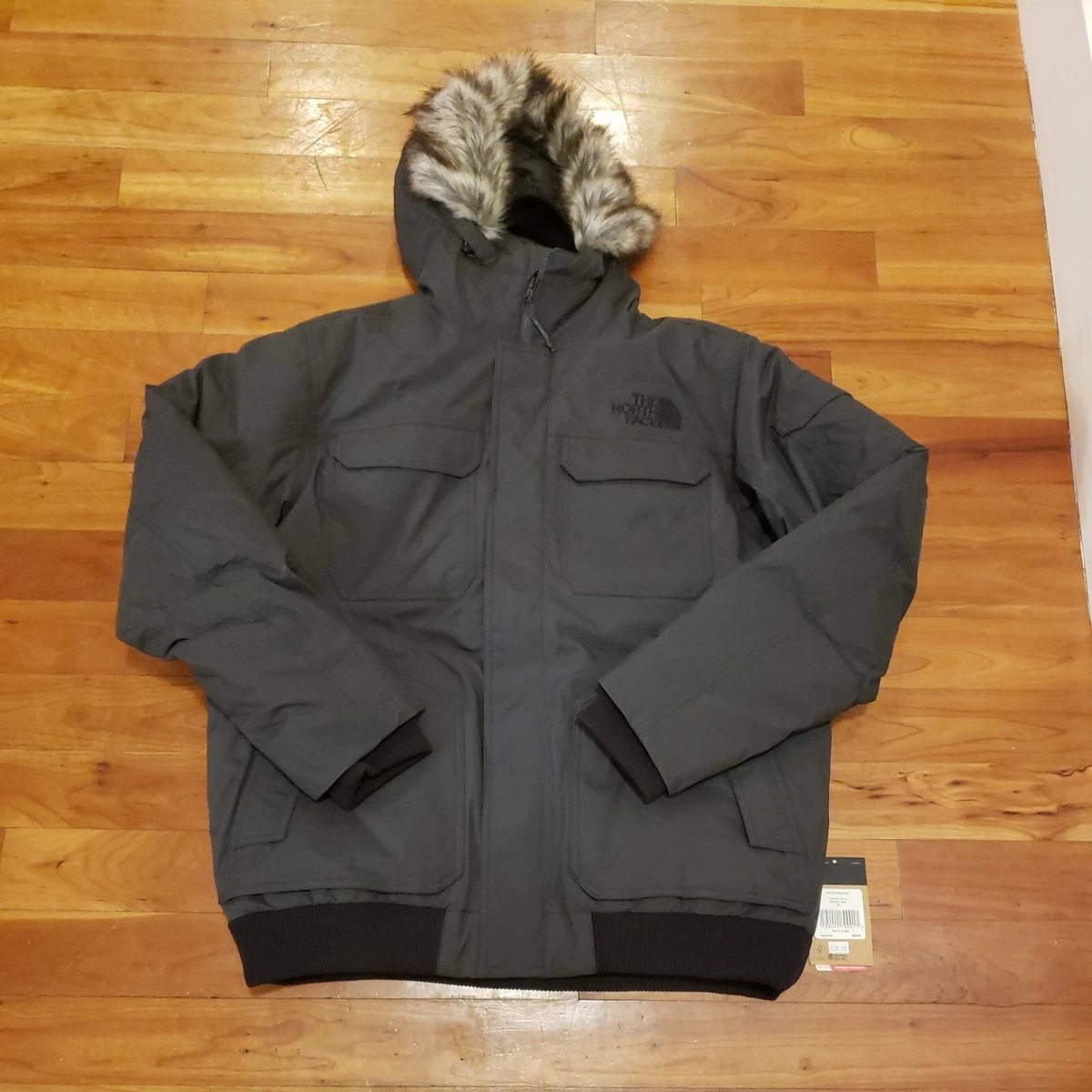 THE NORTH FACE MEN S GOTHAM III 550 DOWN WINTER JACKET XL Asphalt Grey
