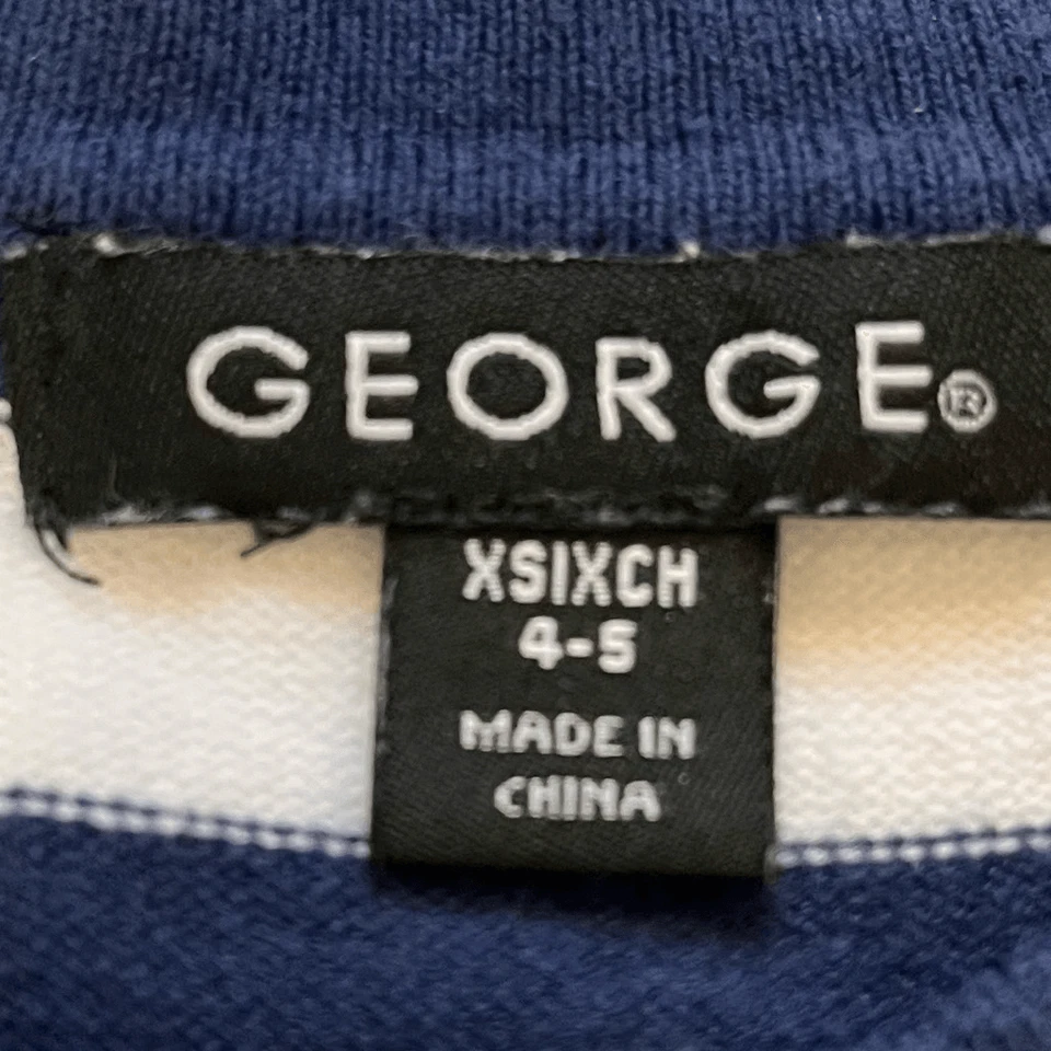 Cárdigan a rayas George Girls talla XS 4-5 USADO EN EXCELENTE ESTADO Foto 3 de 4