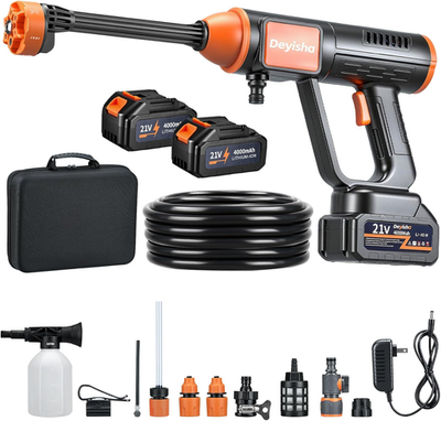 #ad 1750 PSI Upgraded Cordless Pressure Washer with Brushless Motor 2 * 4.0Ah Batte $202.49