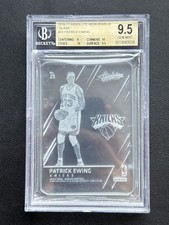 2016-17 Panini Absolute Glass Patrick Ewing #23 Case Hit SSP BGS 9.5