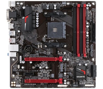 For Gigabyte GA-AB350M-Gaming 3 Socket AM4 DDR4 1×M.2 6×SATA III Motherboard *mn