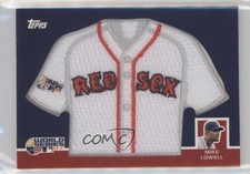2008 Topps All-Star Game Manufactured Relic World Series Mike Lowell Patch 0l2