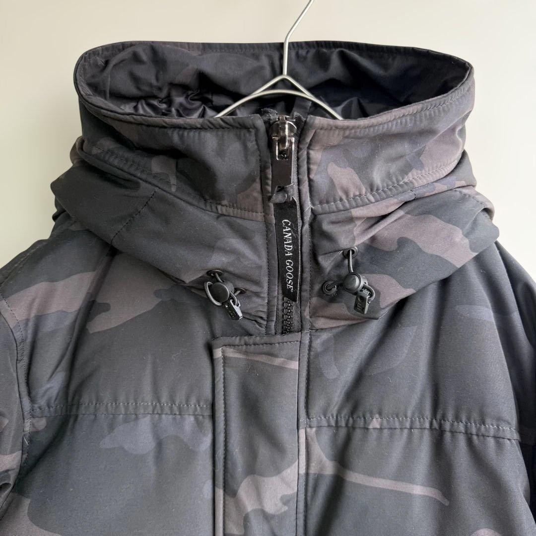 カナダグース MACMILLAN PARKA BLACK LABEL Sサイズ ブラックラベル 