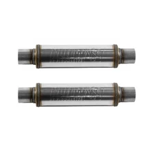 Muffler 2-Pack Compatible with Flowmaster FlowFX 71416, 2.5" In/Out Center Ro...