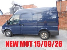 2013 Ford Transit 100 T260 FWD Panel Van Euro 5 LONG MOT 1 OWNER VAN (no VAT)