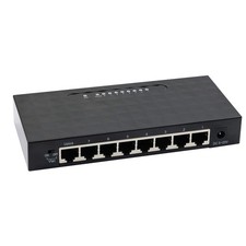 8 Port Gigabit Switch  Unmanaged 10/100/1000Mbps Network Hub Ethernet Splitter...