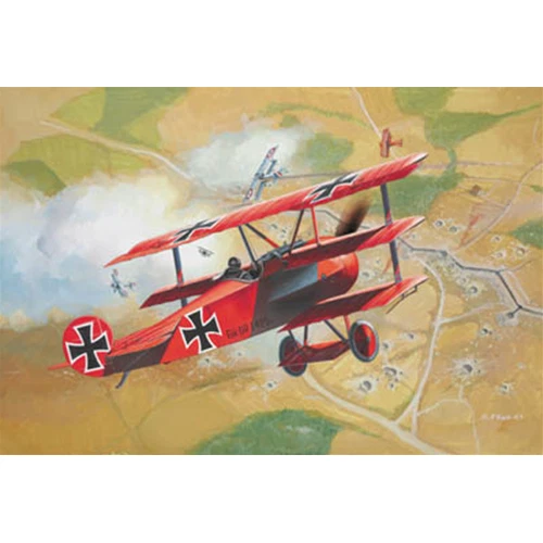 FOKKER DR.1 TRIPLANE 1918 KIT 1:72 Revell Kit Aerei Modellino Nuovo - Immagine 2 di 4