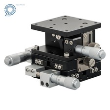 3 Axis XYZ Linear Stage Trimming Platform Bearing Tuning Sliding Table 60 × 60mm