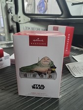 Hallmark Keepsake Star Wars JABBA THE HUTT Ornament figure 2023 With Sound  NEW