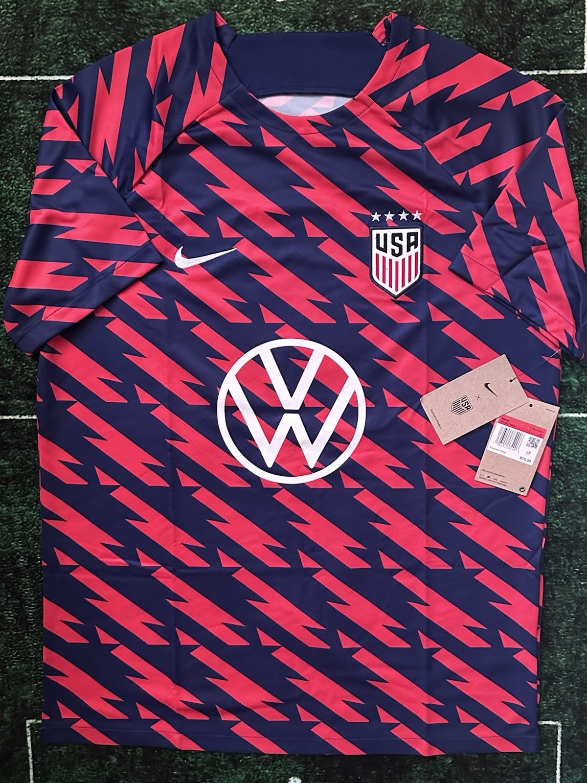USMNT Nike Soccer Jersey Training Kit Brand New Size Large World Cup Ready