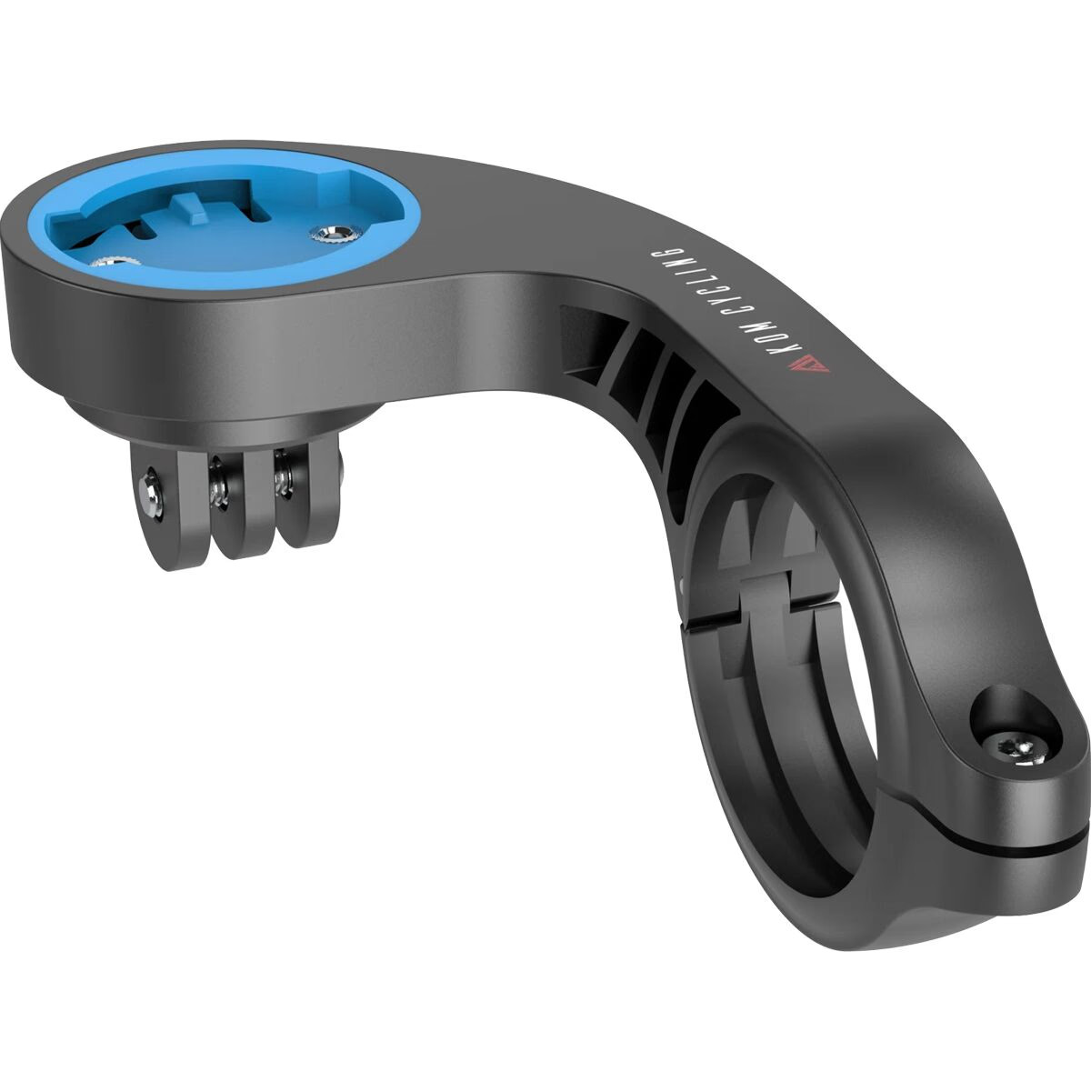 KOM Cycling Bike Computer Mount GoPro Bundle Kit Black, One Size