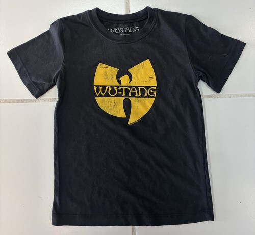 Wu Tang Clan Kids Size 5T Black Short Sleeve T Shirt