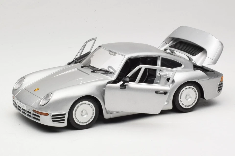02221 Porsche 959 Silver Tonka 1/18 - Image 2 of 4