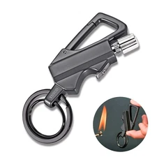 YUSUD Permanent Match, Flint Fire Starter Never Ending Match Keychain Lighter...