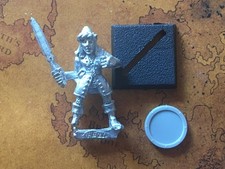Warhammer Fantasy Oldhammer Elf w. Sword & Peg leg Citadel 1987 GW Metal OOP D&D