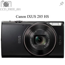 Canon IXUS 285 HS Digital Camera 12X Optical Zoom 20.2 MP Face Detection Black 