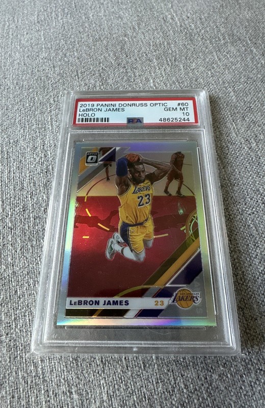 2019-20 Panini Donruss Optic - LeBron James #60 Holo Prizm