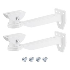 2 Pack Corner Security Camera Mounting 11" Camera Brackets, Steel