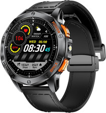 DM1 - Orologio Da Polso Da 48 Mm, Con GPS Integrato, Torcia Tascabile, Orologio