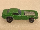 Hot Wheels Redline Show Off 1970 Green Gray Interior - Hong Kong