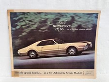 1966 Oldsmobile Sports Models Original Sales Brochure Toronado Starfire 4-4-2