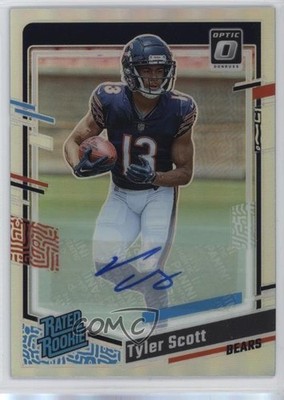 2023 Donruss Optic Rated RPS Holo Prizm 145/150 Tyler Scott Rookie Auto RC 1pe9