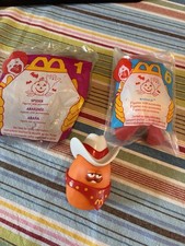 Mcdonald  s Vintage McNugget Buddies  2 Halloween and 1 Cowboy