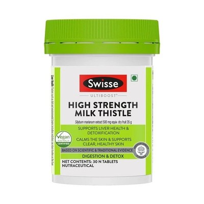 Swisse High Strength Milk Thistle with 500mg - 30 Tablets i776