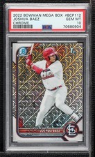 2022 Bowman Chrome Prospects Mega Box Mojo Refractor Joshua Baez PSA 10 0t7g