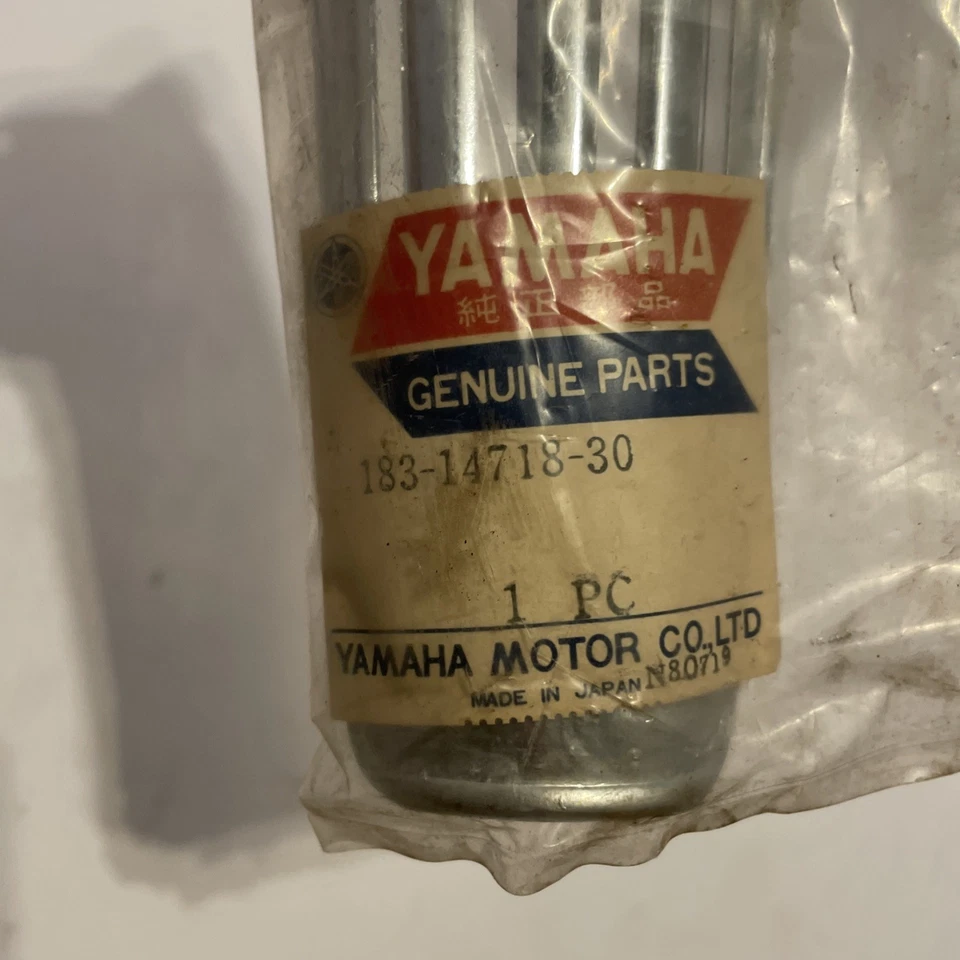 Yamaha AS1 C YAS1 C AS2 C YAS2 C Muffler Protector NOS Part# 183-14718-30 - Image 3 of 4