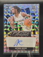 ANTONIO REEVES 2024-25 PANINI MOSAIC #RS-REE ROOKIE SCRIPTS AUTO RC PELICANS