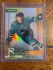 2021-22 Upper Deck Synergy Rookie Journey Home #RJ-3 William Eklund #d 793/799