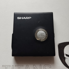 Sharp MD-DK301-B Mini Disk Headphone Player Black Used Only Player No Battery